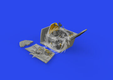  Bf 109K-4 cockpit PRINT - EDUARD 648904 skala 1/48 