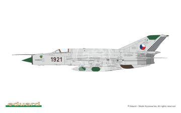 ERKA / MiG-21R V CESKOSLOVENSKU - Eduard 2156 skala 1/72