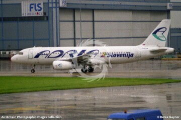 Airbus A320 - Adria Airways S5-AAA - decal BOA44117