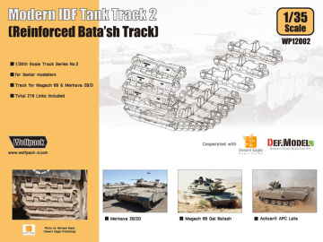 Zestaw dodatków Modern IDF Tank Track 1 - Reinforced Bata'sh Track, Wolfpack WP12002 skala 1/35