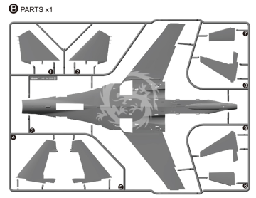 China PLAAF Su-35S Flanker E Multi-Role Heavy Fighter Great Wall Hobby GWH S4810 skala 1/48