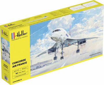Model plastikowy Concorde Air France Heller 80469 1/72