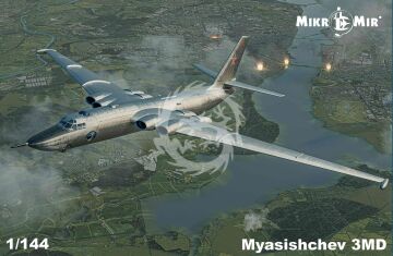 Model plastikowy Myasishchev 3MD (NATO Bison-C) MikroMir 144-033 skala 1/144