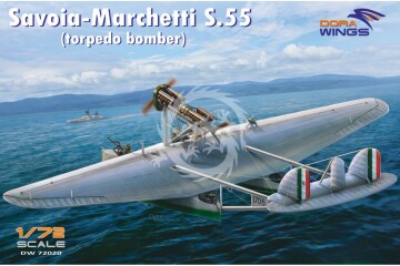 Model plastikowy Savoia-Marchetti S.55 Italian Torpedo Bomber Dora Wings DW72020 skala 1/72