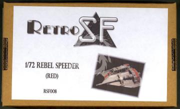 Rebel SnowSpeeder (Red) 1/72 RSF008 RetrokiT