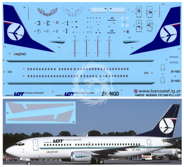 Boeing 737-300 LongBeach - profipack Banzai 022022 