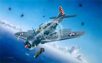 SBD-3/4/A-24A Dauntless - Trumpeter 02242 skala 1/32