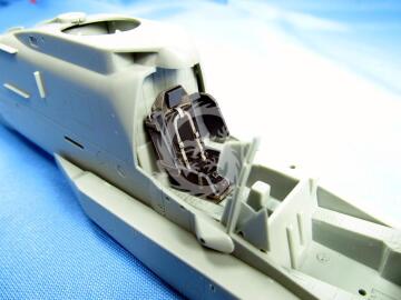 AH-64 Apache. Seats Academy, Hasegawa Metallic Details MDR48190 1/48