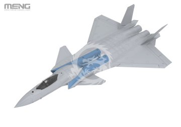 PREORDER - Chinese J-20 Stealth Fighter Meng Model LS-002 skala 1/48