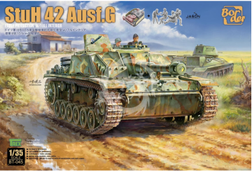 StuH 42 Ausf. G early production w/full interior Border Model BT-045 skala 1/35