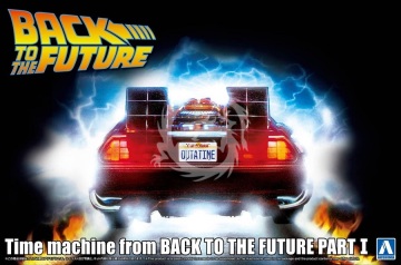 Delorean - BACK TO THE FUTURE part 1 - Aoshima 06436 skala 1/24