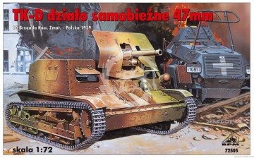 Działo samobieżne TKD  - RPM 72505 skala 1/72