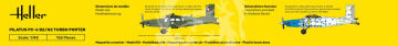 Pilatus PC-6 B2/H2 Turbo Porter - Starter Kit  - Heller 35410 skala 1/48
