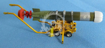 Torpedo Mk-46 for helicopters - Metallic Details MDR4848 skala 1/48