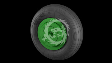 IL-18, IL-20, IL-22, IL-38 Wheels for Amodel kits (3D printed set) - Metallic Details MDR72129 skala 1/72 