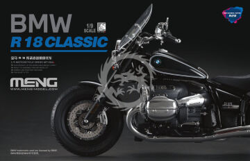PROMOCJA - NA ZAMÓWIENIE - BMW R 18 Classic (Pre-colored Edition) - MENG-Model MT-006s skala 1/9 