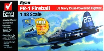 Ryan FR-1 Fireball US Navy Dual-Powered Fighter - Czech Model 4815 skala 1/48