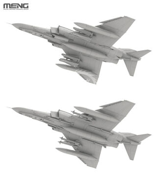  McDonnell Douglas F-4E AUP - Meng Model LS-021 skala 1/48