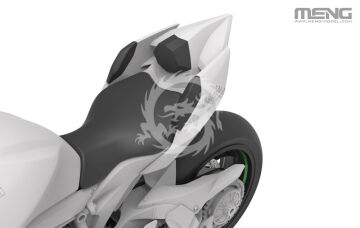Kawasaki Ninja H2R 2018 - MENG-Model MT-011 skala 1/9