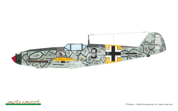 Bf 109F-2 - Eduard 84212 skala 1/48 