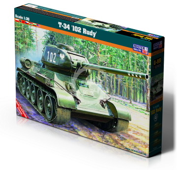 G95 T-34 '102 Rudy' skala 1:35 - MisterCraft mscG95 