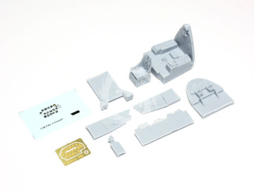 Zestaw dodatków F4U-5 Corsair Cockpit set (for Hasegawa 1/48), Wolfpack WW48019 skala 1/48