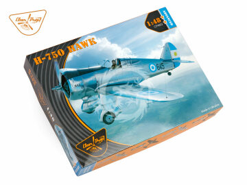 Model plastikowy H-75O Hawk, Clear Prop Models, CP4803, skala 1/48