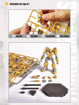 Model plastikowy Transformers Bumblebee Smart Model Kit Trumpeter SK01