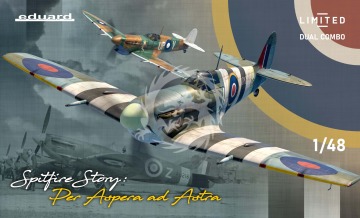 Spitfire Vc SPITFIRE STORY Per Aspera ad Astra DUAL COMBO Eduard 11162 skala 1/48 