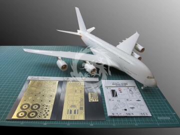  MD14418 Metallic Details Detailing set for aircraft model Airbus A380 Revell 1/144