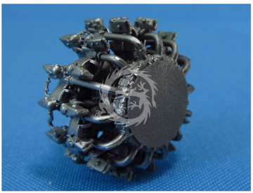 Pratt & Whitney R-1830 Late- Metallic Details MDR4887 skala 1/48