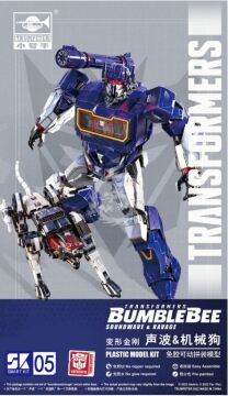 Transformers Soundwave & Ravage Smart Model Kit Trumpeter SK05