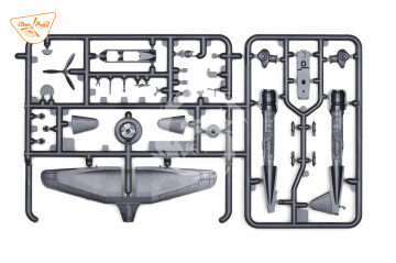 Ki-51 Sonia (two kits in the box) Clear Prop CP14001 1/144 