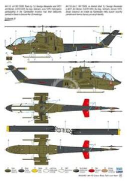 AH-1G Cobra 'Early Tails over Nam' Hi-Tech Kit Special Hobby SH32082 skala1/32