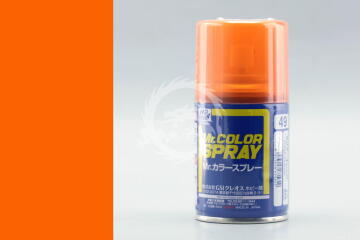 Spray Mr.Hobby S-049 S049 Clear Orange - (Gloss) Spray