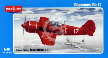 Soviet Fighter Lavochkin LA-11 Mikromir 48-006 Mikromir MM48-006 skala 1/48