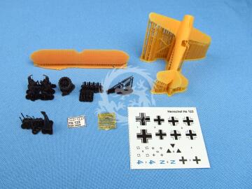  Henschel Hs 123 Metallic Details  MDR14429 skala 1/144