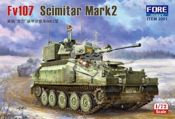 NA ZAMÓWIENIE - FV107 Scimitar Mk II CVR(T) FORE HOBBY 2001 skala 1/72