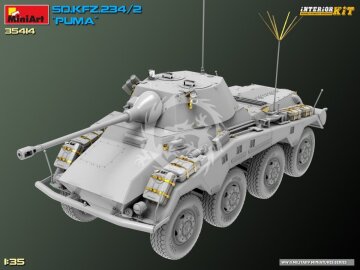 Sd.Kfz.234/2 PUMA Interior Kit MiniArt 35414 skala 1/35