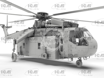 CH-54A Tarhe with Universal Military Pod ICM 53057 skala 1/35