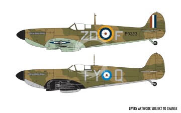 Supermarine Spitfire Mk.1a Airfix A05126A skala 1/48