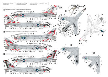 F-8J Crusader - Hobby 2000 - 48040 skala 1/48