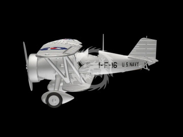 Curtiss F11C-2 Goshawk -  Metallic Details MDR14450 skala 1/144