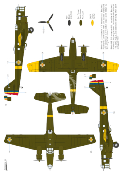 Bloch MB 210 Late - Azur FR057 skala 1/72