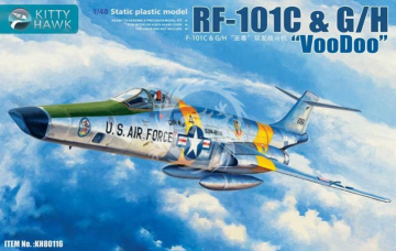 NA ZAMÓWIENIE - RF-101C & G/H Voodoo Kitty Hawk KH80116 skala 1/48