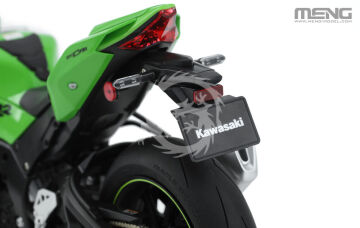  Kawasaki ZX-10RR (Pre-colored Edition) - MENG-Model MT-008s skala 1/9