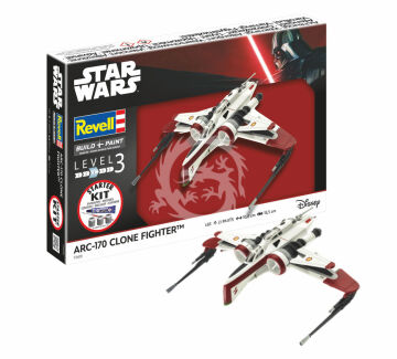 Starter Kit ARC-170 Fighter - Revell 73608 skala 1/83 
