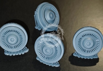 Gaz 13 chaika wheels + convers ( early ) Start 43 St129 skala 1/24