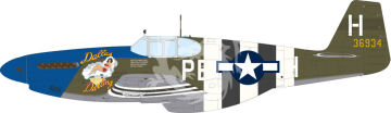  P-51B Mustang - Eduard 932011 skala 1/32