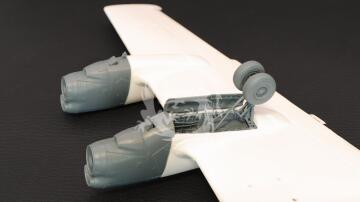 MDR72164 Metallic Details - Komory podwozia głównego i przedniego samolotu P-3C Orion w skali 1/72